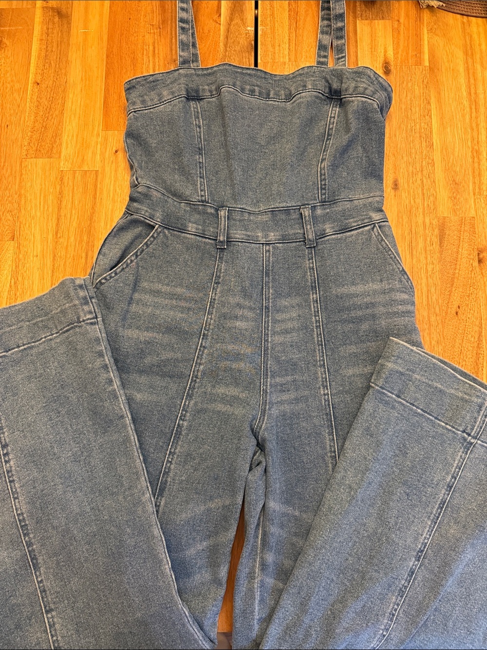 Forever21 Denim Jumpsuit
